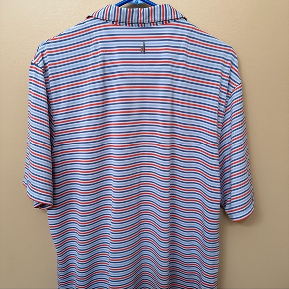 johnnie-O Multicolor Striped Polo Shirt - Picture 5 of 6
